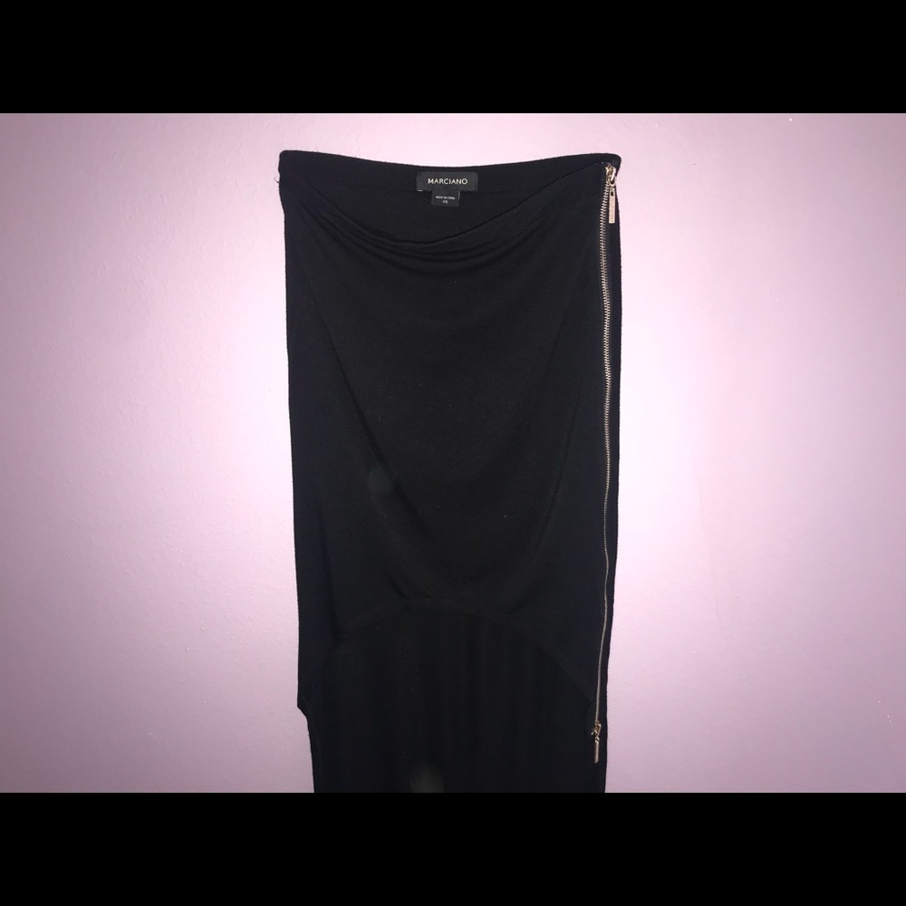 High-lo skirt